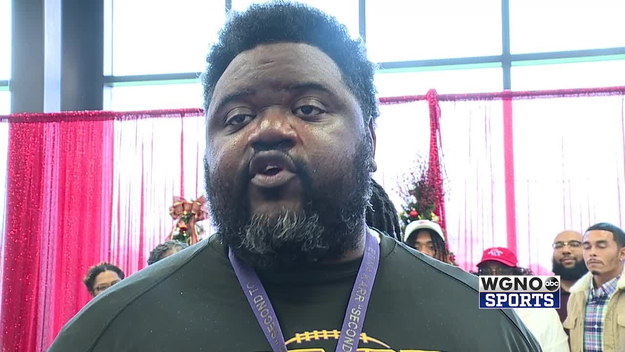 Edna Karr head football coach on National Signing Day