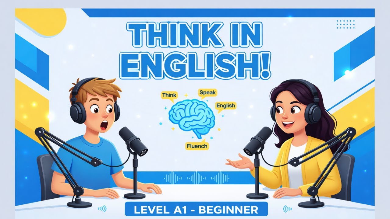 Как начать думать на английском языке? | Английский для начинающих уровня A1 | Ежедневная рутина ...
