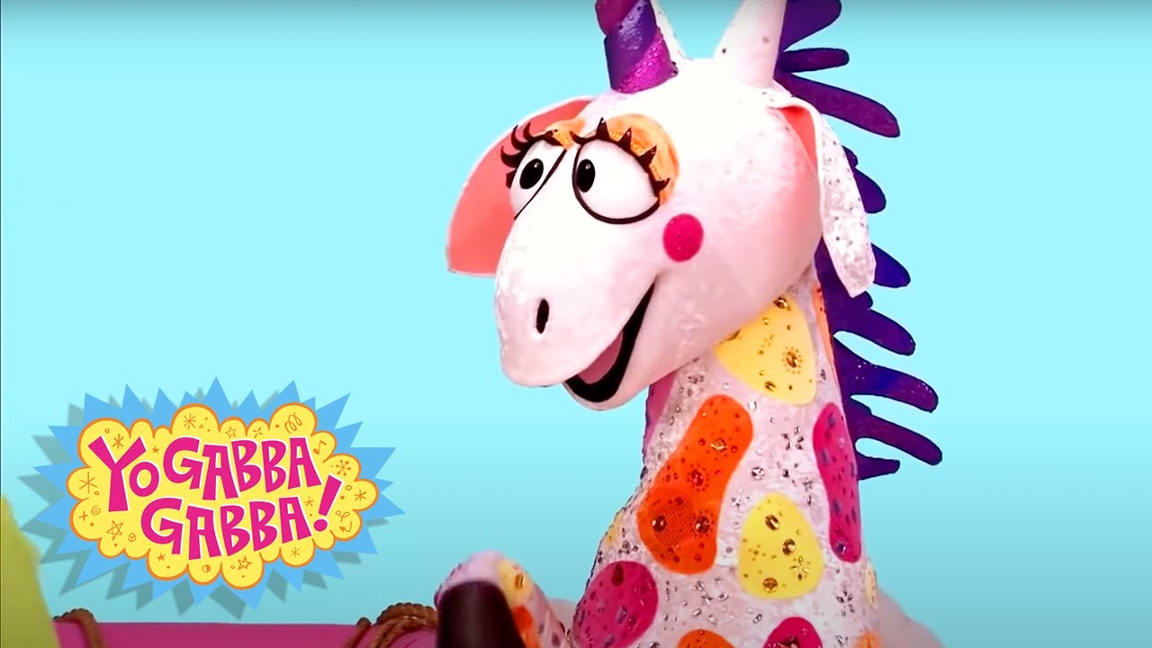 Unicornio mágico | Yo Gabba Gabba | Doble Episodio | Espectáculo infantil