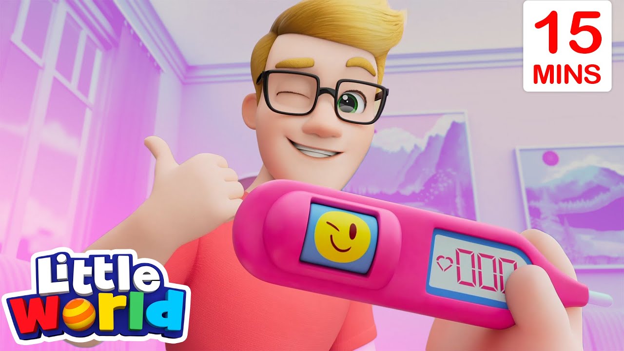 Daddy is sick 🤒 Kids Songs & Nursery Rhymes by Little World