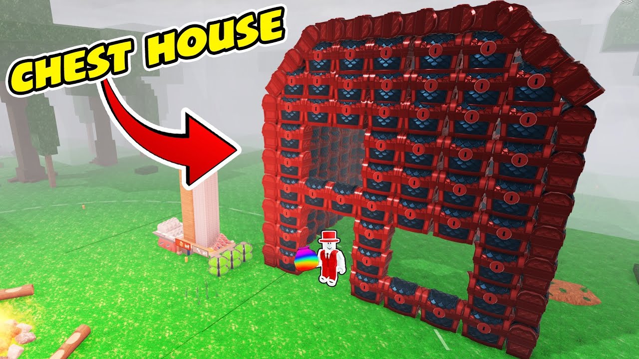 I FOUND THE RUBY CHEST HOUSE in 99 NIGHTS in THE FOREST!