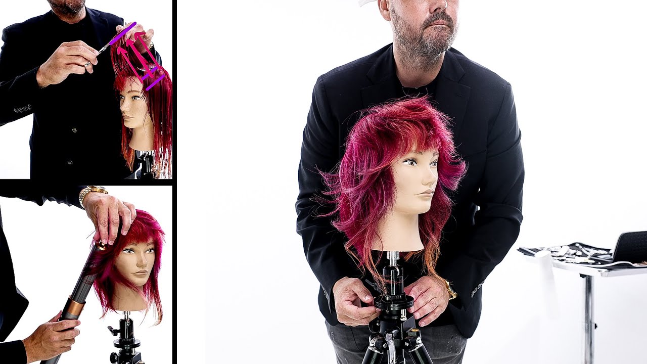 Modern Shag Haircut Wolf Haircut Tutorial | Easy Step by Step