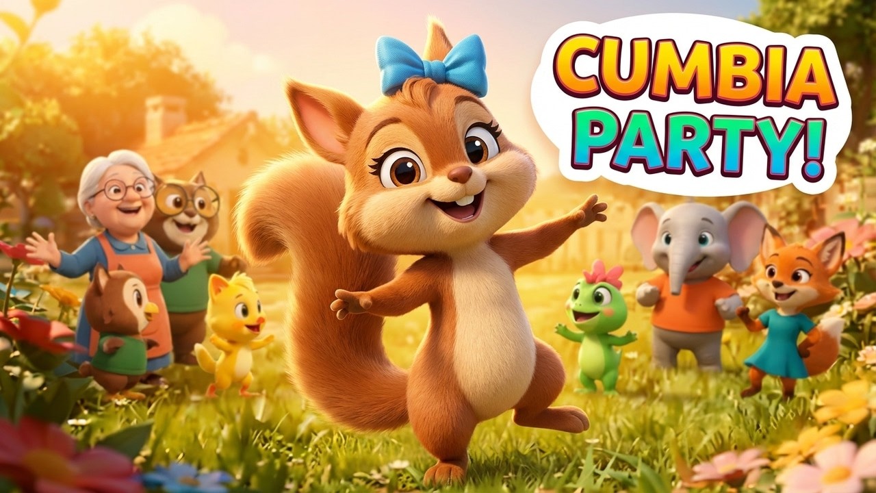 La Cumbia de Carmelita 💃🌼 | Canción Infantil para Bailar | MOKO