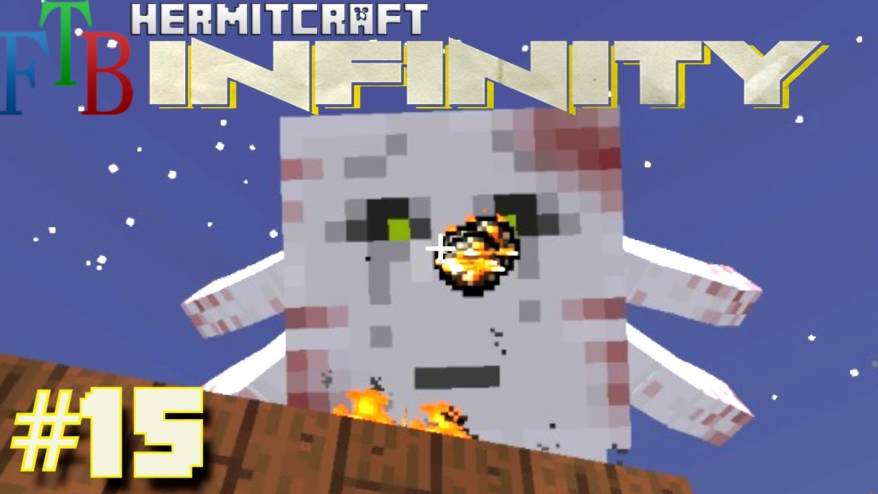 Minecraft Mods - FTB Infinity Ep. 15 - Auto Ghast Spawner !!! ( HermitCraft Modded Minecraft )