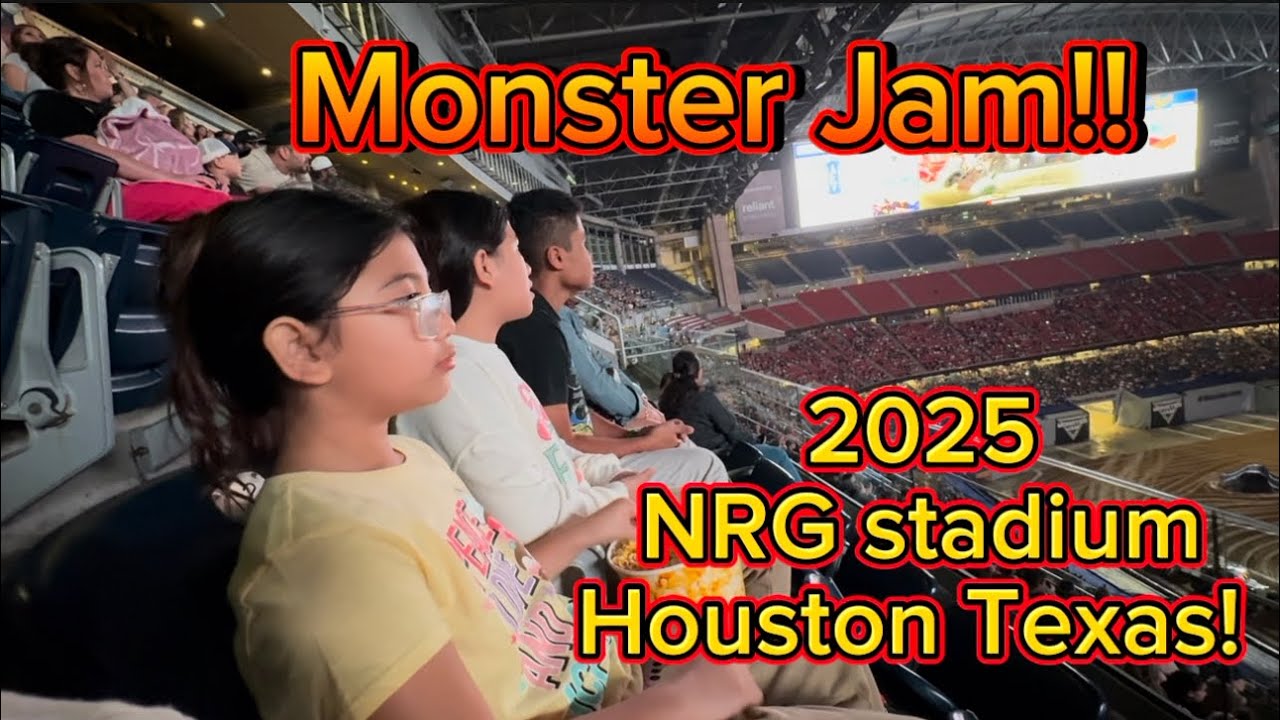 Monster Jam 2025!! NRG stadium Houston Texas!