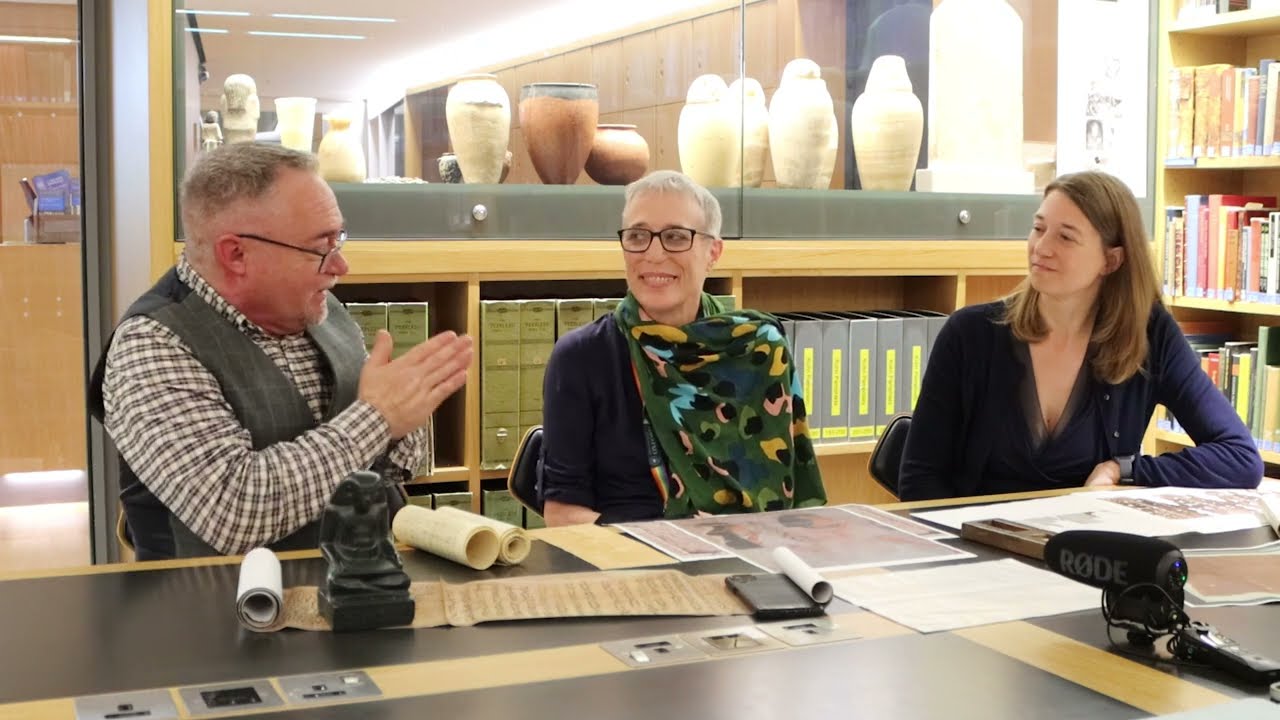 Three Egyptologists | University of Oxford Faculty of Asian and Middle Eastern Studies