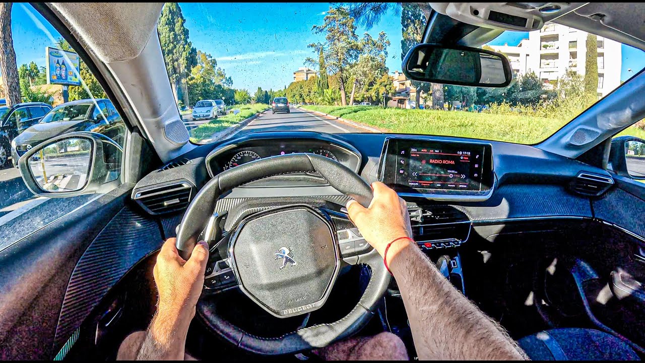 Peugeot 208 (1.2 100 hp) | POV Test Drive 