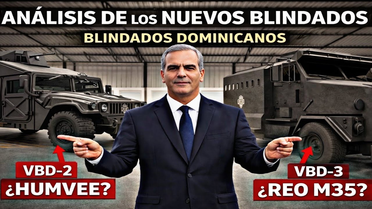 Nacen los primeros blindados dominicanos: lo que nadie te explica del VBD-2 y VBD-3!