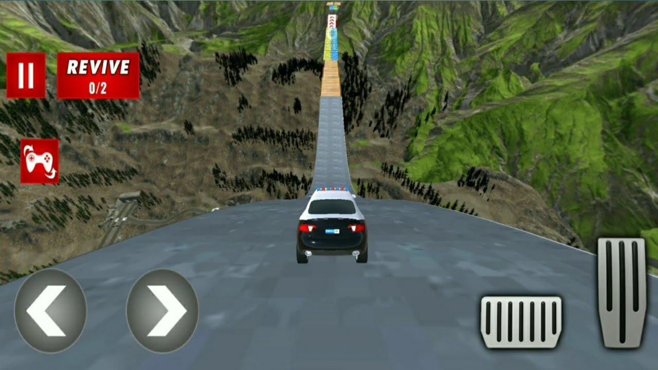 Police Limo car Stunts GT Racing: Ramp Car Stunt game 🚓🚔🛣️ | YouTube Gaming