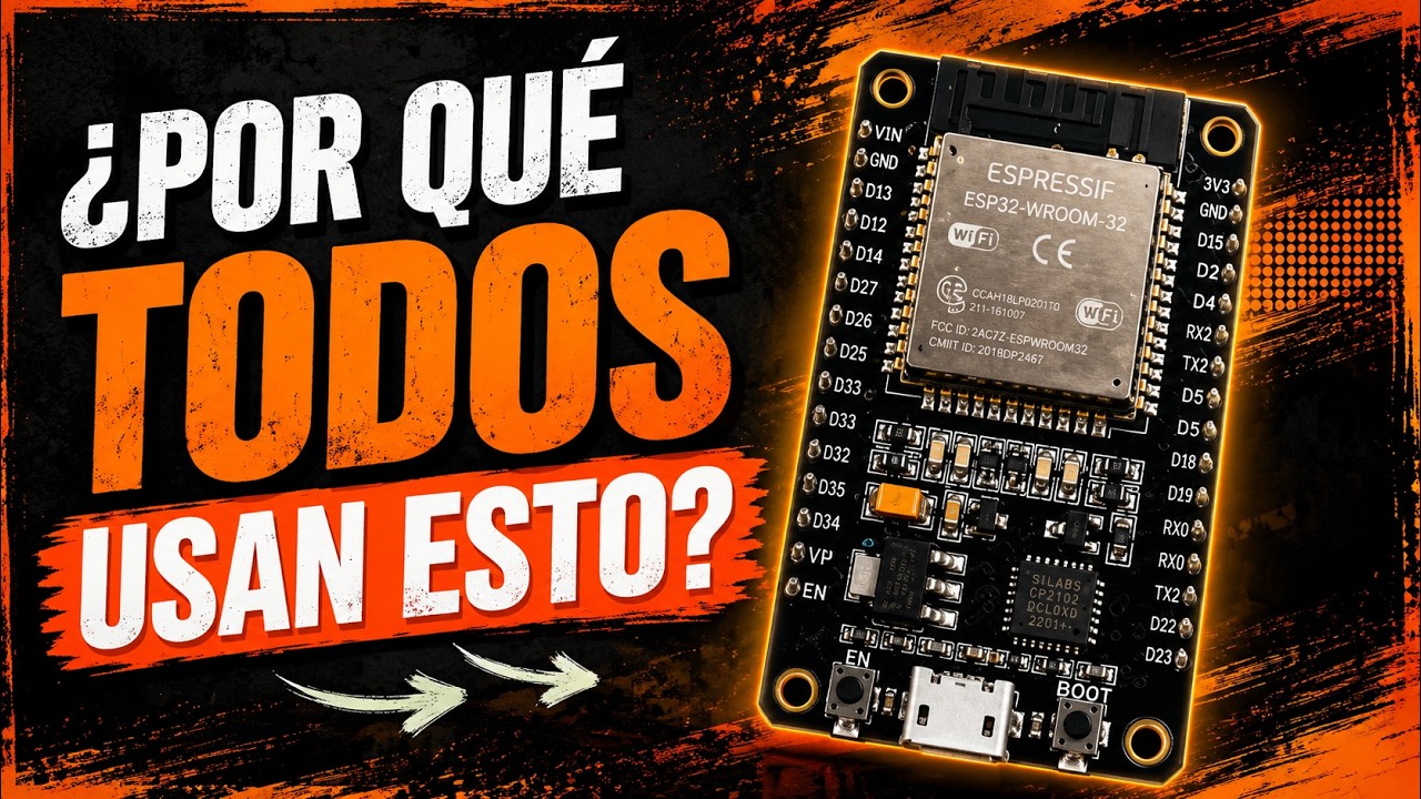 🔴 Qué es el ESP32 y porque deberías tener esta placa