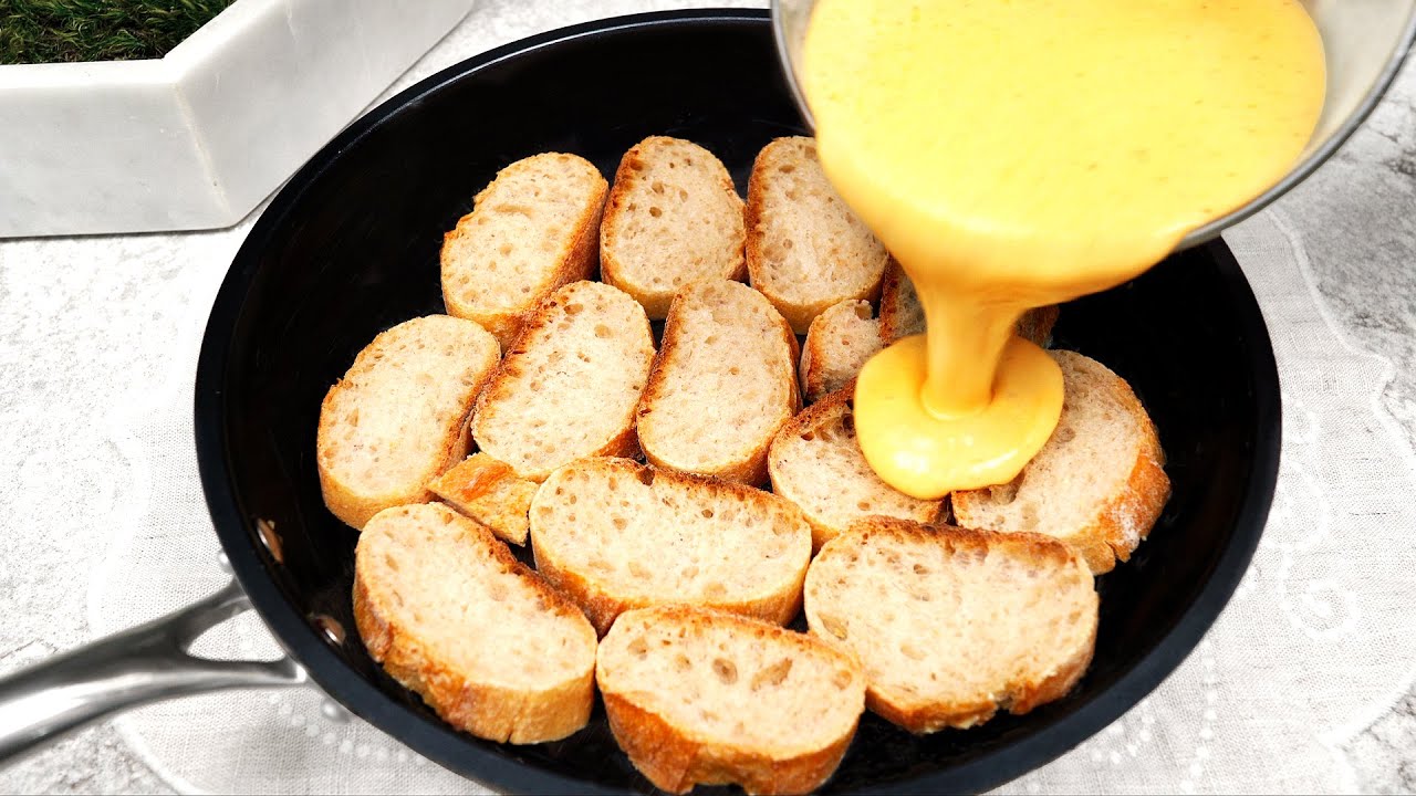 Incredibly simple and tasty - A great way to use a stale baguette