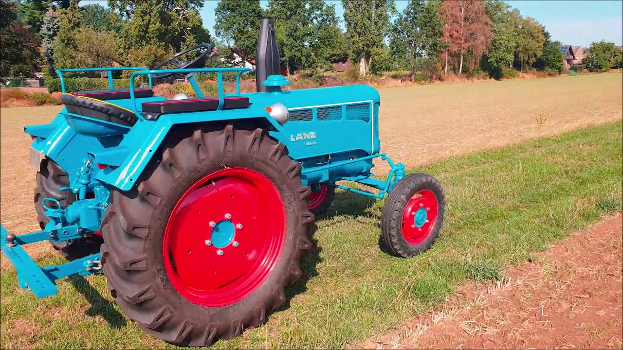Fahrt mit Lanz Bulldog D1616-D2016