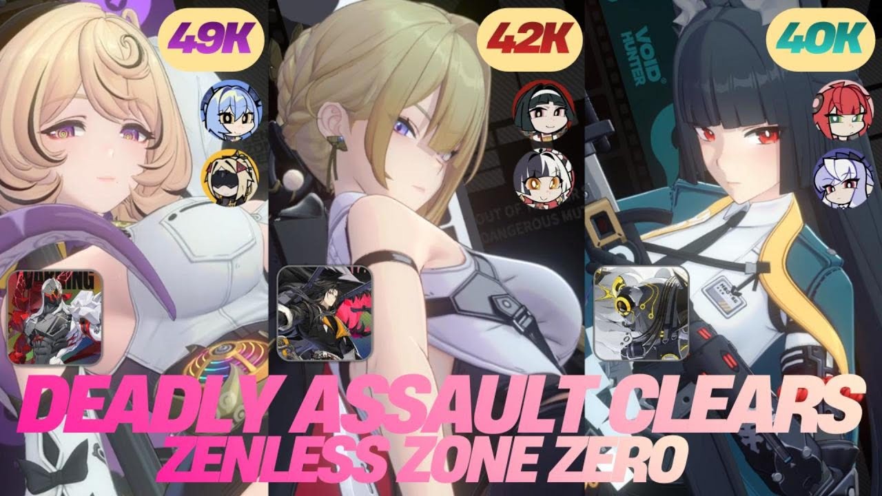 170 Million Bringer Is Here! Top 1% Clears ll Yidhari - Evelyn - Miyabi ll ZZZ Deadly Assault 2.4