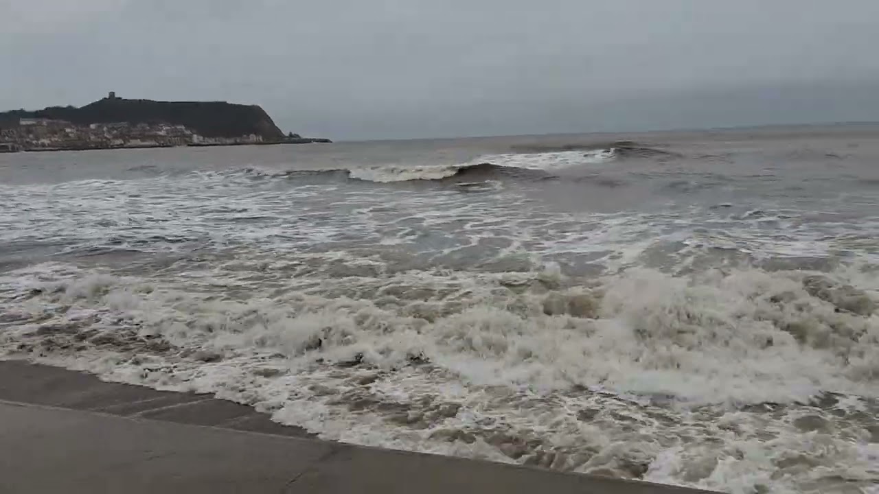 The Winter Sea Waves of Scarborough. 