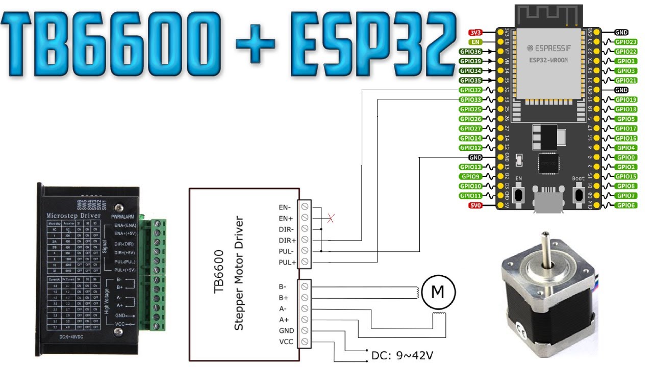 Motor paso a paso y TB6600 (2)