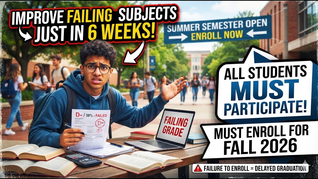 VU Students Pass Your VU F/D Grade Subjects in 6 Weeks! 🎓 Summer 2026 Big Update