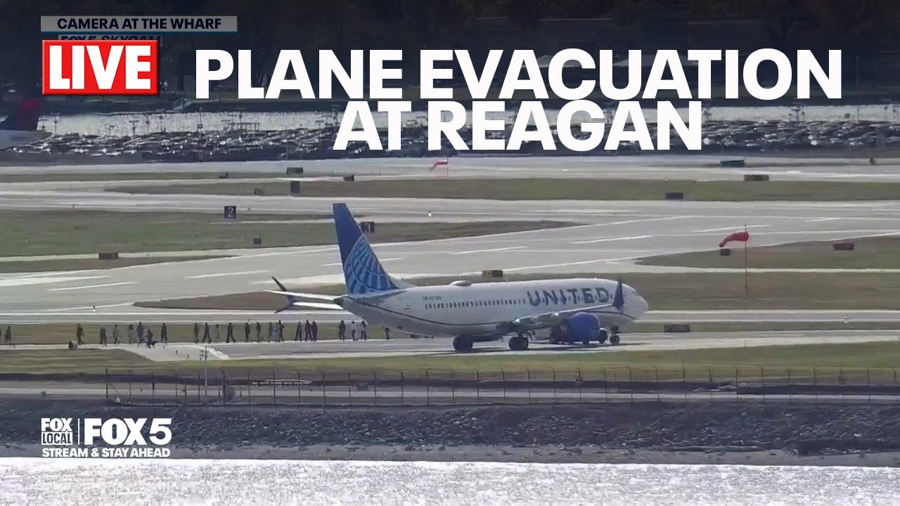 Emergency response at Reagan National Airport after security incident on arriving flight | FOX 5 DC