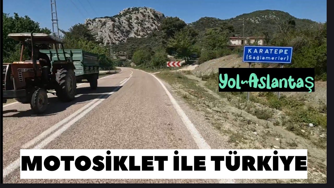 Motosiklet ile  81 il Türkiye.Osmaniye,Karatepe üzeri~Kastabala Antikkent/Aslantaş Barajı#205