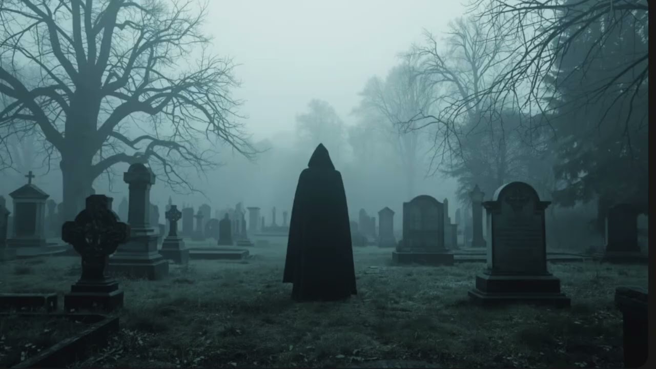 Foggy Cemetery Walk 🌫️ 1 Hour Melancholic Piano | Gothic Dark Academia Music