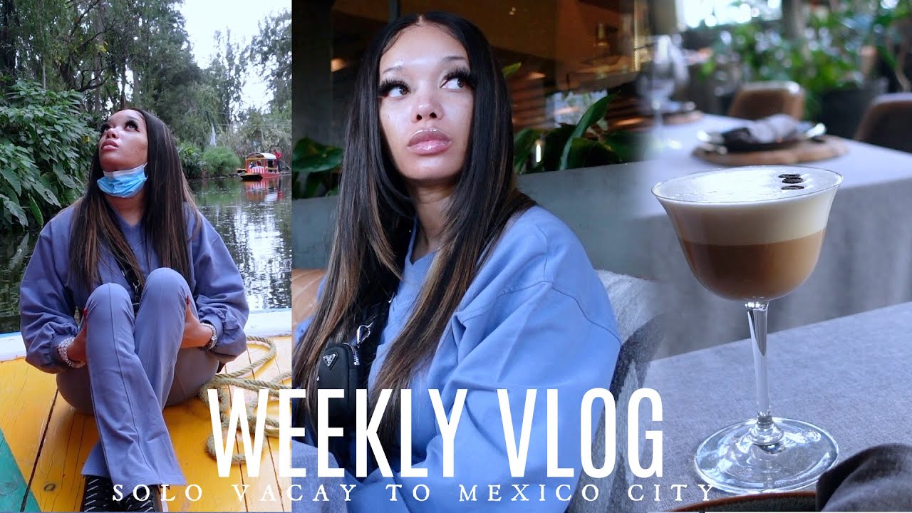 MEXICO VLOG | Solo in Mexico City + I Ate An Octopus + Floating Gardens  | Peyton Charles