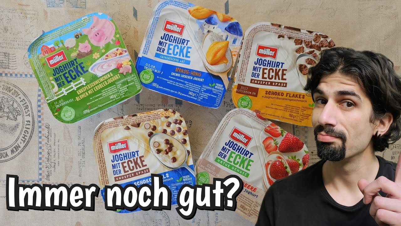 müller Joghurt mit der Ecke auf dem Prüfstand