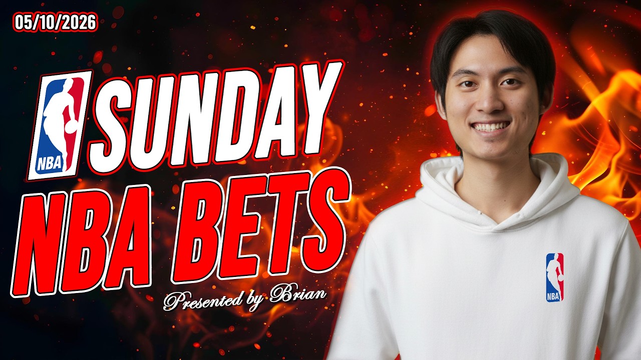 (5-0 RUN!🔥) NBA PICKS TODAY | SUNDAY | 05/10/26 | FREE NBA Best Bets, Player Props, Predictions
