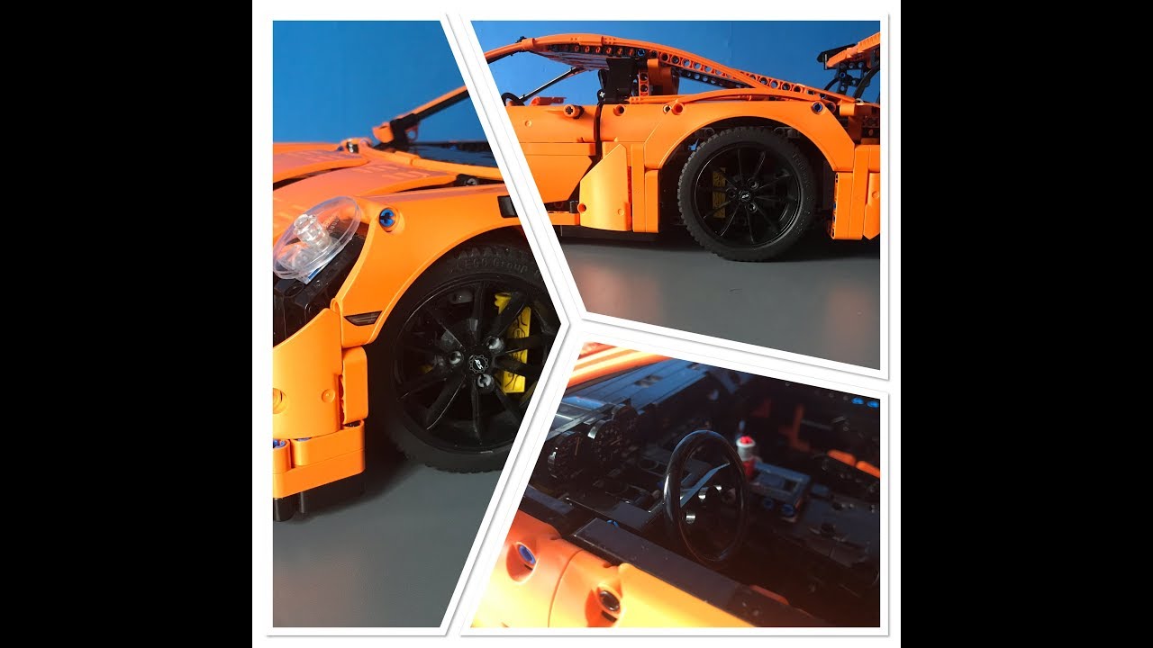 LEGO Technic Porsche 911 GT3 rs 42056: MODs Video | JLT works