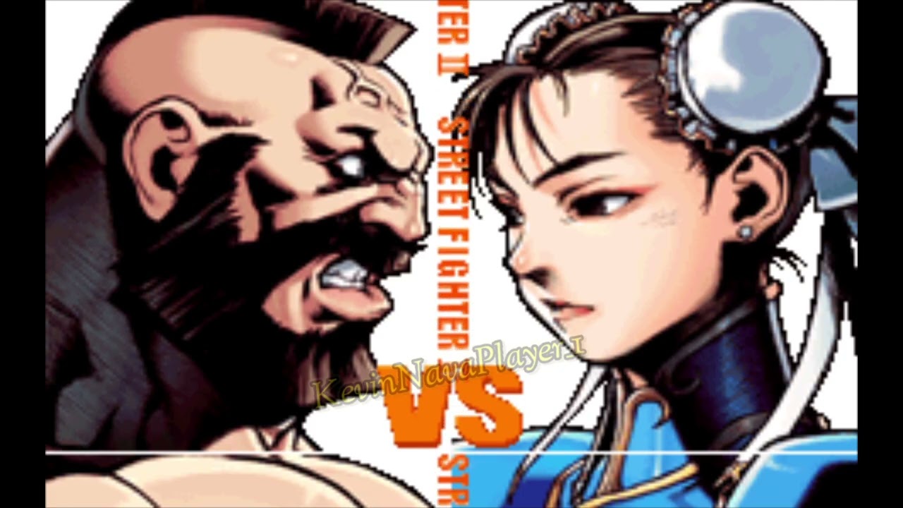 (SuperStreetFighter2TurboRevival) GBA Modo Arcade Historia de Zangief nivel experto del CPU 