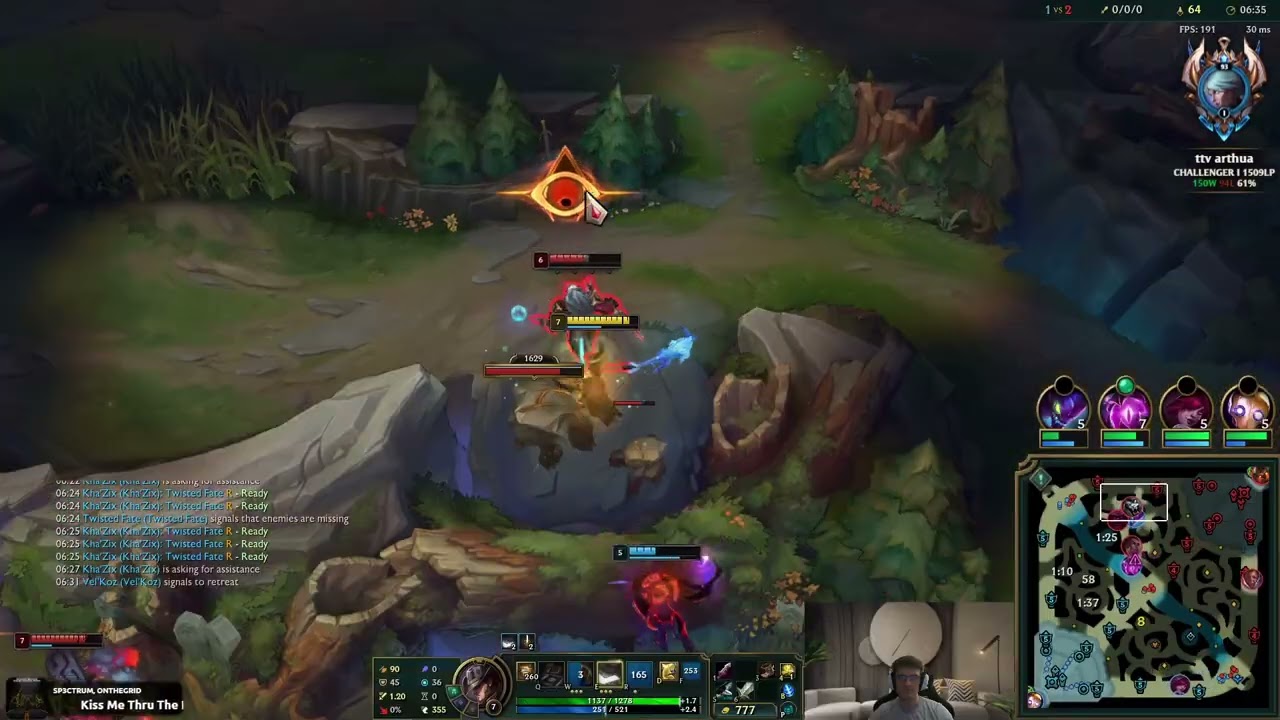 AD TWISTED FATE RANK 1 WORLD (actually) 1509 LP AURA FARMING??? !church | kraken slayer ranged buffs