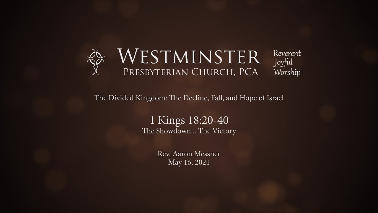 1 Kings 18:20-40 - The Showdown... The Victory