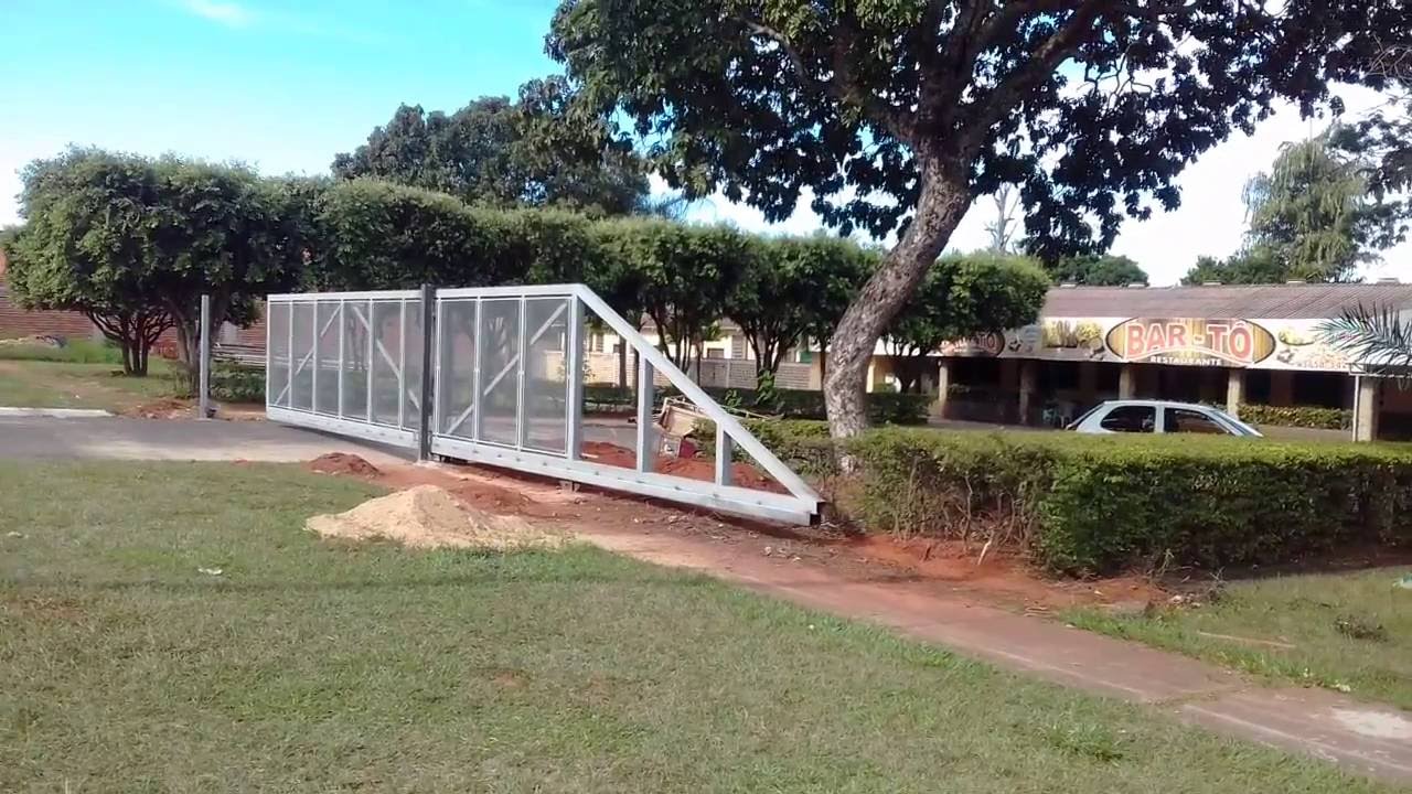 Portão autoportante 10metros (sem trilhos)