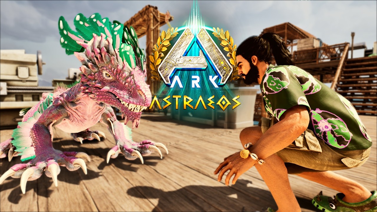 Raising Rock Drakes on Ark's Astraeos is Wild...