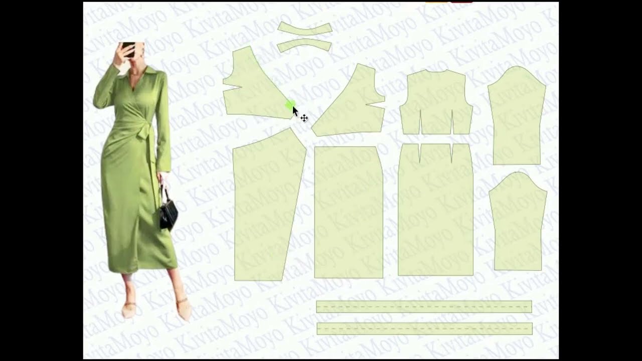 VESTIDO CRUZADO WRAP