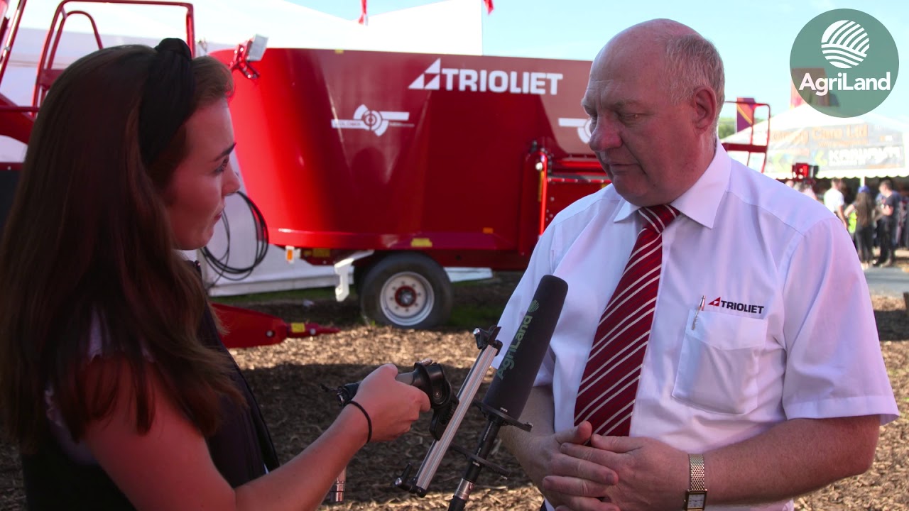 AgriLand's Emma Gilsenan speaks to Patrick O' Kane about Triolet diet feeders