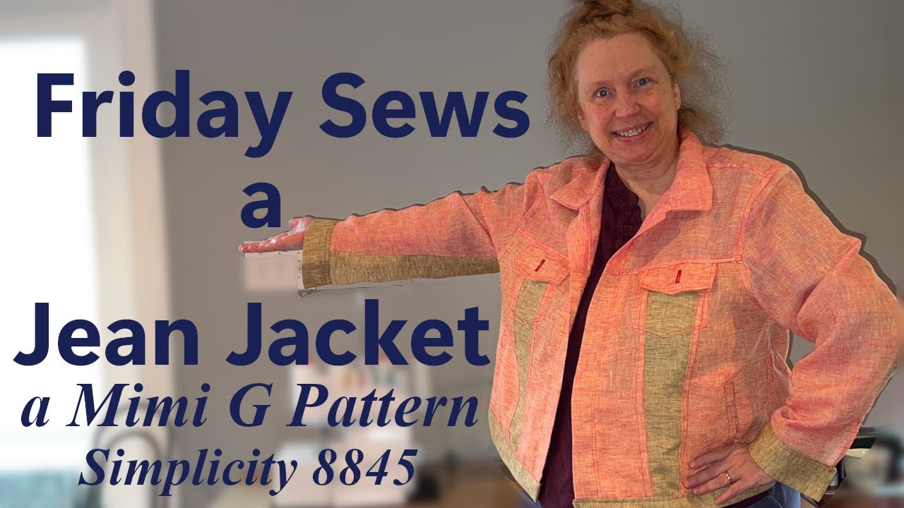 I made a Jean Jacket, a pattern hack, and crooked lines