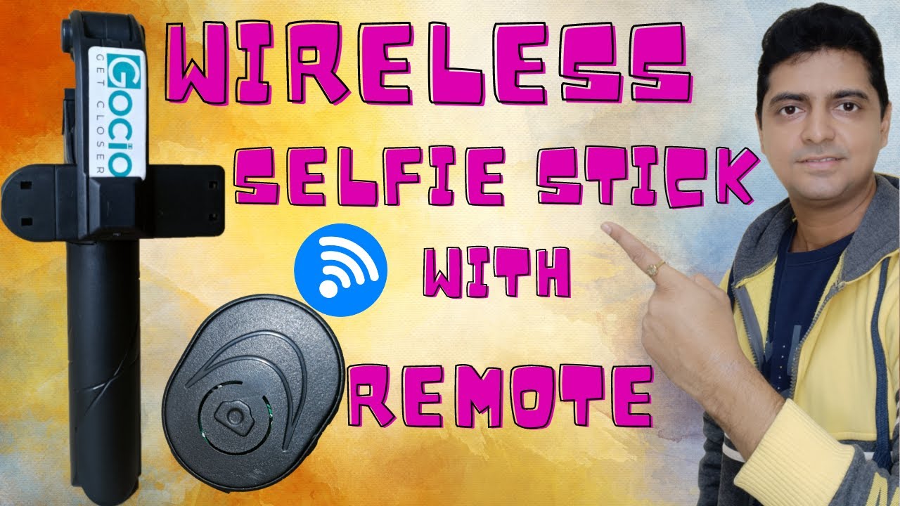 Gocio Bluetooth Selfie Stick With Remote | Selfie Stick Tripod | Selfie Stick Unboxing & Review