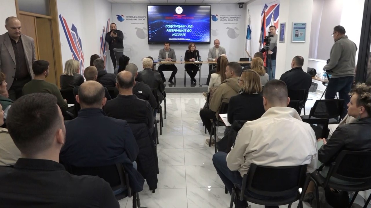 U Banjaluci predstavljen program “Podsticaji – od rezervacije do isplate sredstava” – 20.3.2026.