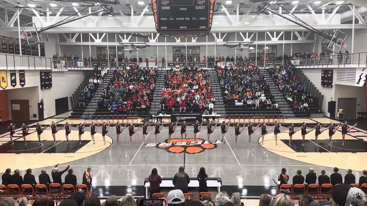 Lakeville South Dance Team Kick 2025