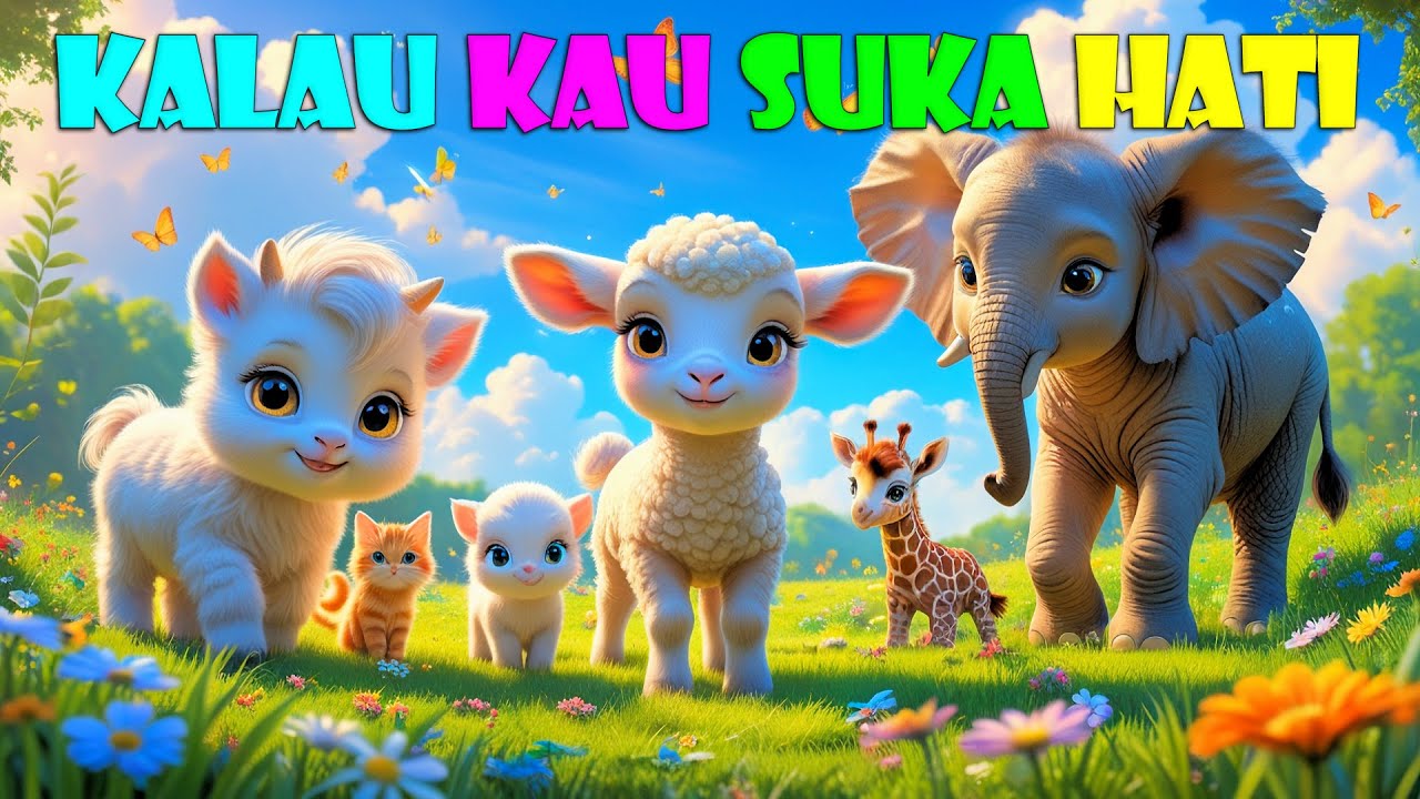 Kalau Kau Suka Hati Tepuk Tangan - Di Sini Senang - Lagu Anak indonesia - Lagu anak populer