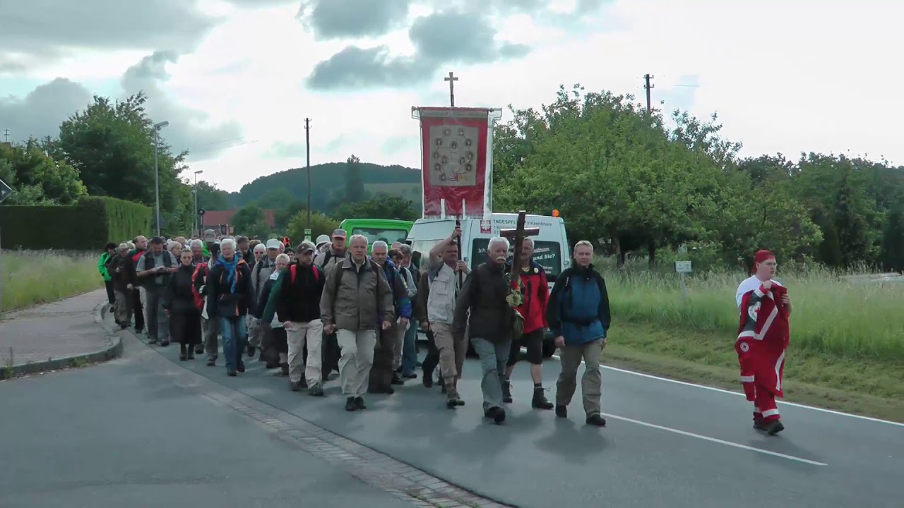 Wallfahrt Fulda-Walldürn 2012, vierter Tag Teil 1