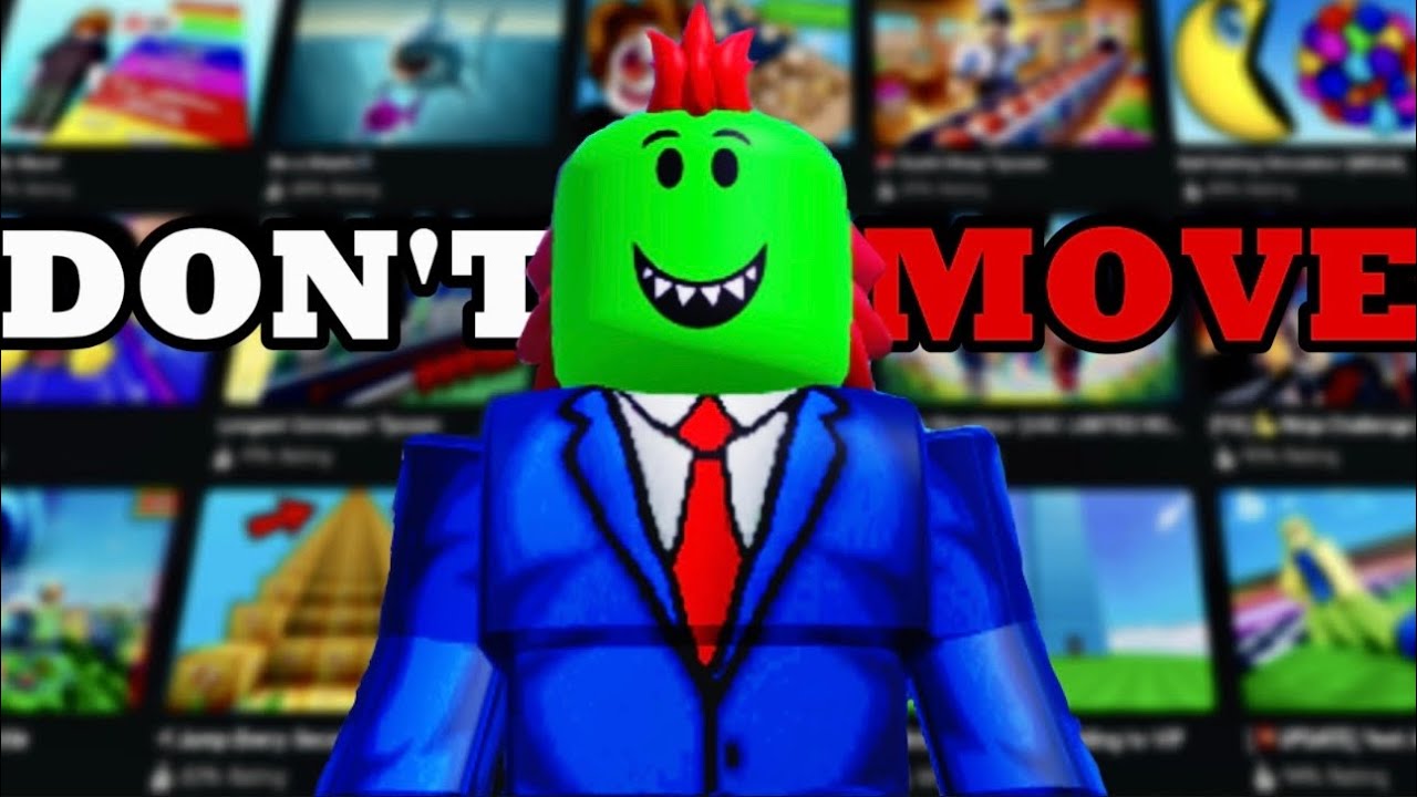 Can I Beat EVERY Roblox Game Without Moving?