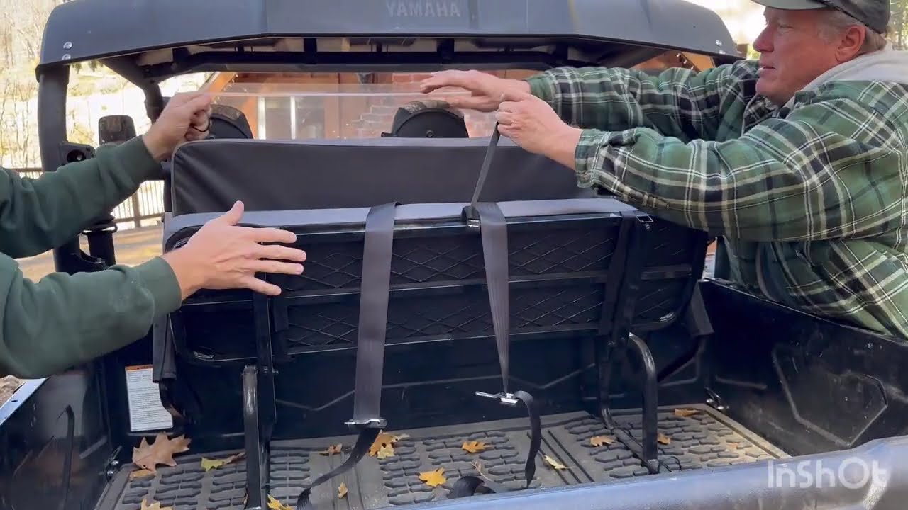 UTV Universal Mount Jump Seat on Yamaha Viking * REVIEW*