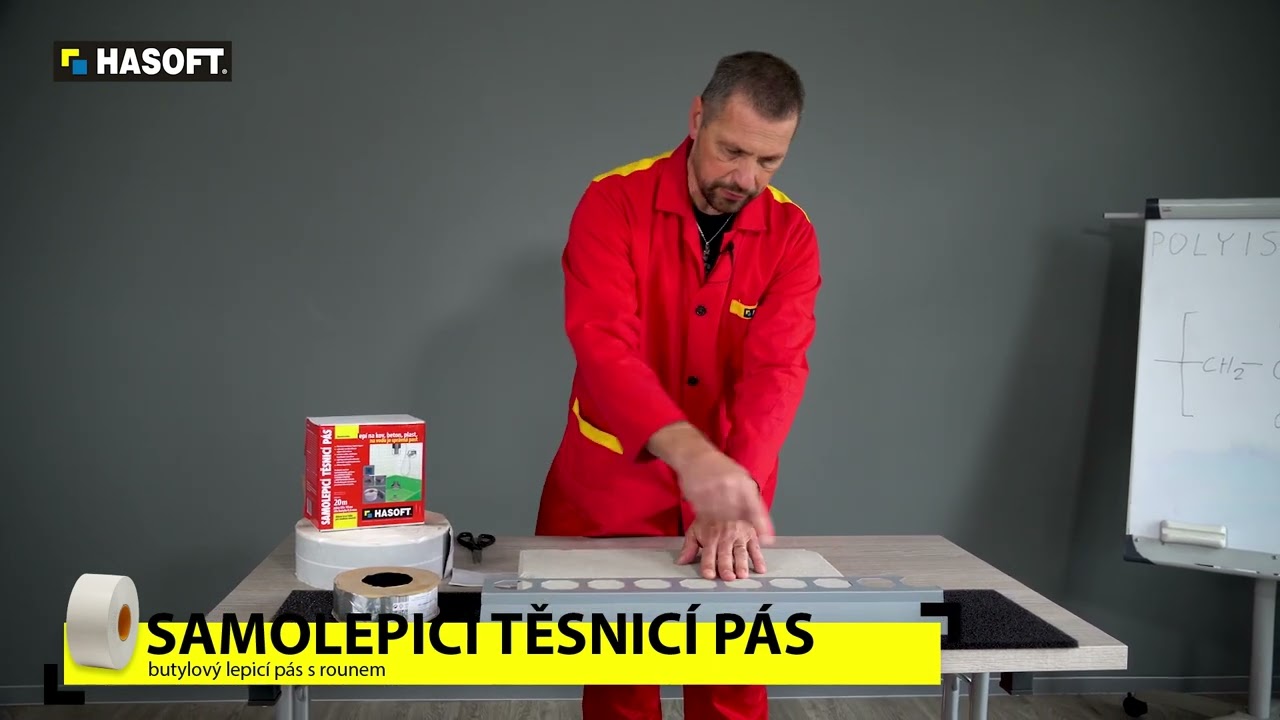 SAMOLEPICÍ TĚSNICÍ PÁS – butylová hydroizolační páska
