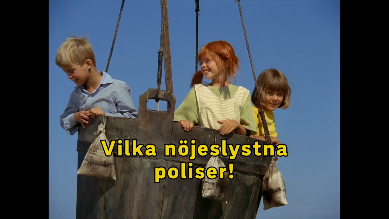 Vilka nöjeslystna poliser!