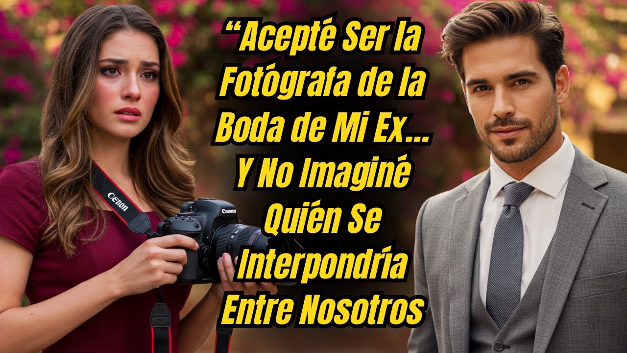 “Acepté Ser la Fotógrafa de la Boda de Mi Ex… Y No Imaginé Quién Se Interpondría Entre Nosotros