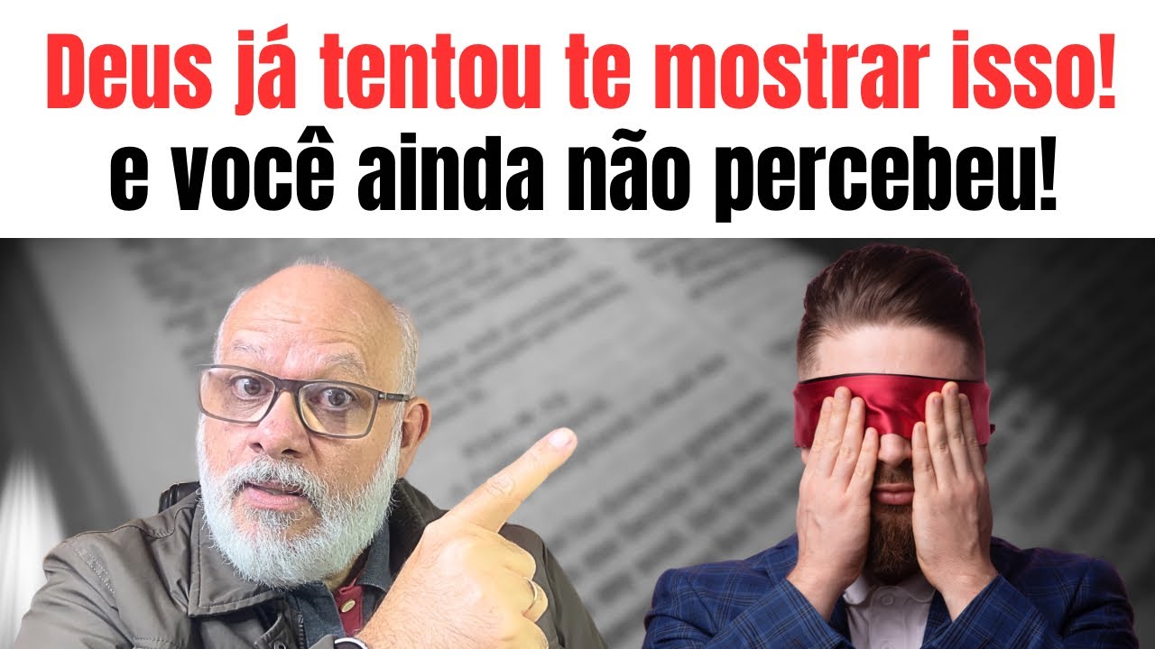 Essa Palavra vai ABRIR os teus olhos para o que est&aacute; TRAVANDO a tua vida!