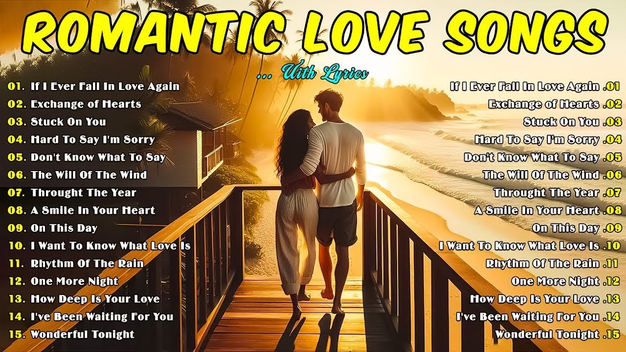 Best Old Love Songs Romantic 80s 90s - Kenny Rogers, Chicago, David Pomeranz ,Jim Brickman
