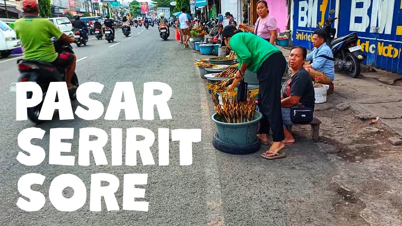 Jalan Sore ke Pasar Seririt Bali