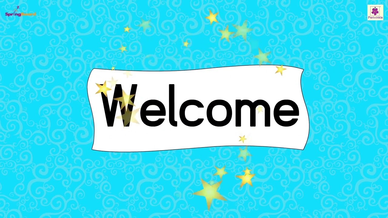 Golden Words | Springboard JR KG Reader | Periwinkle