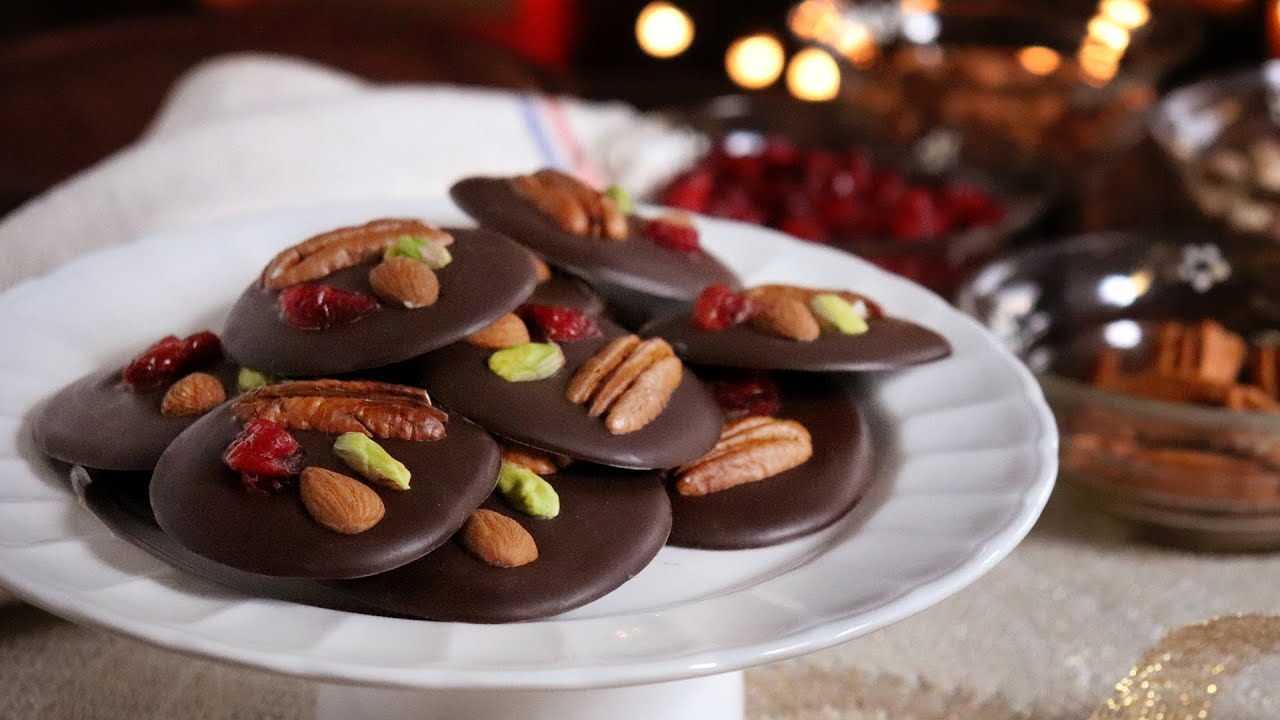 Mendiants - BOMBONES de CHOCOLATE y frutos secos FACILES - CUKit!